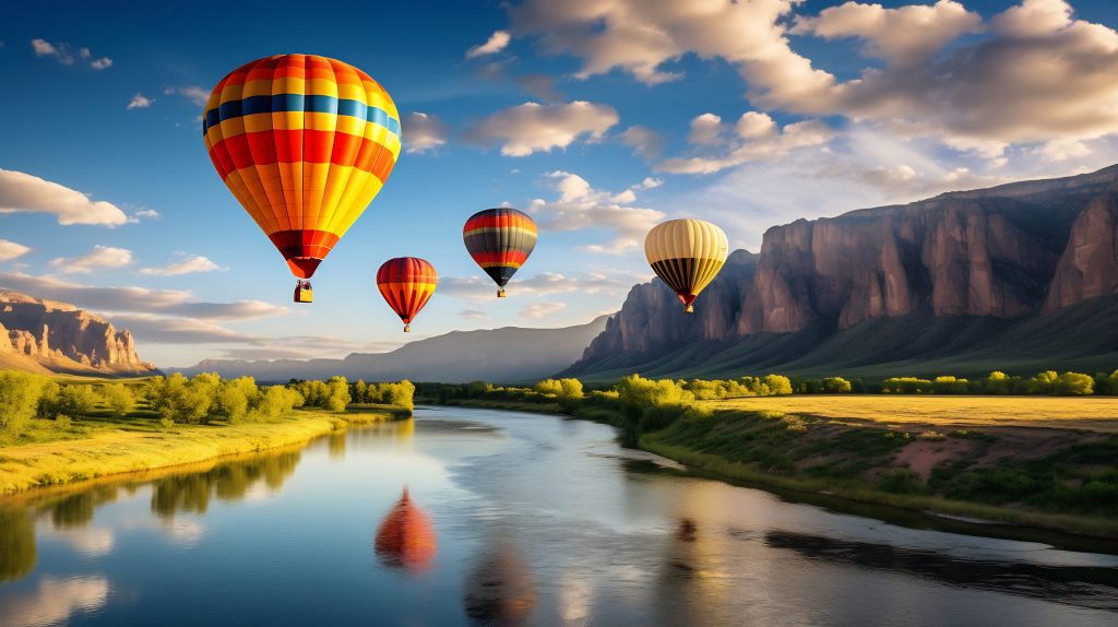 Believe by rm, Ascenso en Globo